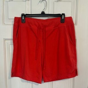 Coral Athletic Cotton Short size large women’s
